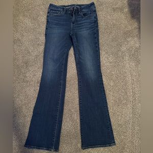American eagle 6 long stretch jeans